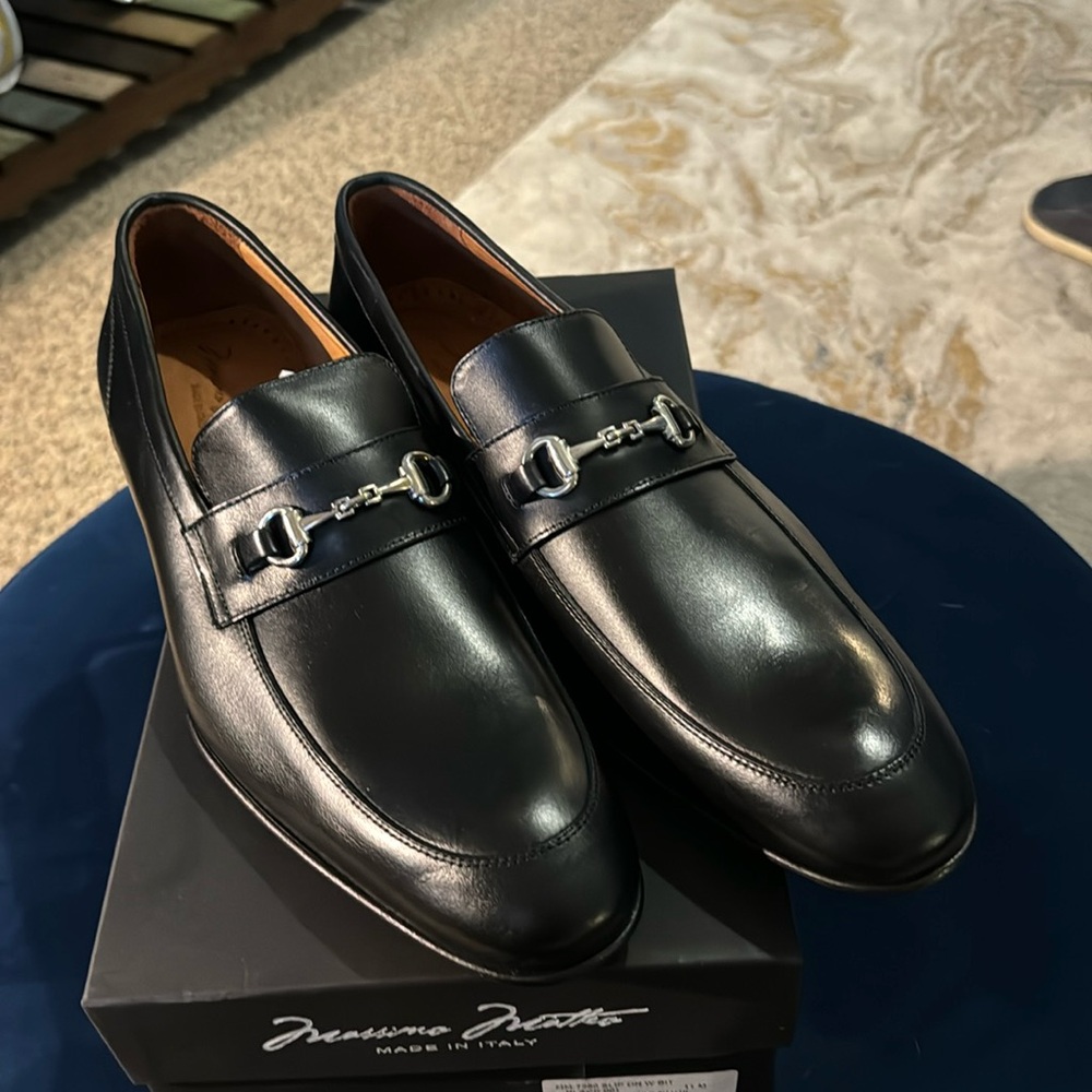Massimo Matteo Bit Loafers Size 11 NIB